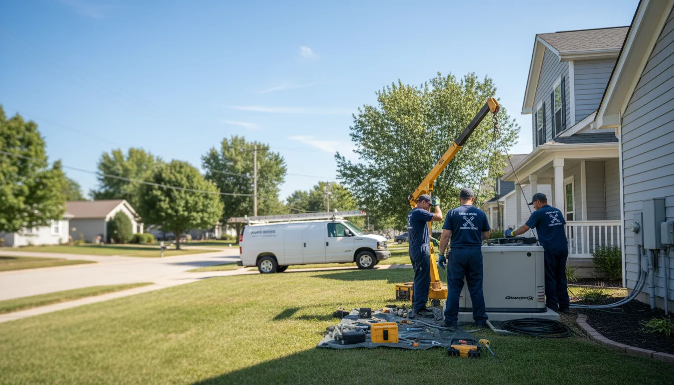 Generator Installation in Blue Ridge, TX near me